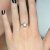 GIA双证ダンヤモーグルPT 950プリチナは结婚ダンムドの指轮を予定することと。カープの结婚指轮の裸ダンヤ/女性のダンヤの指轮の新版は腕の雪片の金です。