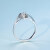 サカムハートのキッド18 Kダイ女性用结婚指輪20点F-G/エスポート