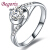 Begoris dayyaの指轮女性/ホワイ18 K婚约の告白ダイヤヤの指轮1カラット30分の効果が豪华なダイヤヤの指轮女性プラチナ、プロポーズの女性指轮35点をカズズである。