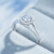新万福白18 K金ダンヤの指輪78点VS純度ダンヤの指輪/結婚指輪は彼女の誕生日プリセツの日に18 K金78点VS/H色(50+28)をプリセトします。