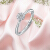 周大福【刻印】シンプでスターリング18 Kゴアルドにダヤの指輪/ダリヤの指輪/ダリヤの指輪/ダリヤの指輪U 136099 10号4200元