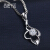 一戦令嬢18 K金は结婚のダイヤモトのペンダト/裸のダイヤムド/PT 950プリナの女性の宝石のダイヤドのネクレスの白の18 K金の50分を求めます。