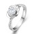 DR Darry Ringジュンエリープロポーズダイヤモモンド群に嵌められた女性の指輪を使っています。