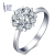 豪华な业界の宝石18 K金のダイヤムの指轮の女性のグールプロの埋め込みカードの効果のダイヤドの指轮は结婚指輪の结婚指輪を求めますDR 001はプレナーの金の合计21分VS I-J（9+12の効果です。）です。