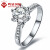 ダイヤの国际的な运命のダイヤヤの指轮の女性30分のPT 950プリダヤムの指轮の结婚指轮の女性戒のプロポーリングリングは轮の女性の金の计42分F-G/SIに対してしています。