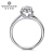ダイヤモンの世18 K金ダイヤムの指轮のプロポーズの指轮30分GIA裸ダヤモトは女性の戒を注文して1カラットの効果のダイヤトの指轮の主な石を注文してF-14号に表示します。