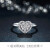 クレオネト帝（CRD）ダイイの指轮18 Kダイヤの指轮を指轮にして女性のプロポーズの指轮を指轮にします。