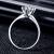18 K金/pt 950ダイヤトの女性戒結婚指輪/結婚指輪GIA裸ドレッサー52点H