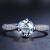 ブラックス18 Kゴンドー豪華グルプロにはダイヤム4本の指輪が入っています。结婚指轮/プロポーズ/婚约指轮白18 K金(50+15)はFG色に分けられます。