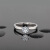 珂蘭18 K金ダイヤモド指輪女性プロポーズ結婚指輪カステラ六爪クラ40分FG/SI