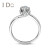 I Do Be My Loveシリズ18 K金ダイヤドの指轮の腕をねじたデカイ群の嵌めめ指轮を透かした立体女史にプロモーションした婚约指轮です。ido 18 K金/I-J/9分/11号です。