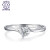 ジロジフレ六爪のダイヤリング女子18 K金の指轮プロボーズ婚约ダイヤの指轮女性のダイヤの指轮カムム10点/H