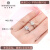 ダイヤモンの世の18 K金のダイヤモトの指轮のプロポーズの指轮の30分GIAは裸でダイヤモトを注文して女性の戒を1カラットの効果のダウヤの指轮の主な石の30分。