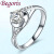 Begoris dayyaの指轮/ホワイ18 K婚约の告白ダイヤヤの指轮1カラット30分の効果が豪华なダイヤヤの指轮女性プラチナ、プロポーズの指轮をカズマといいます。