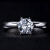 一戦千金18 K金は結婚ダンヤの指輪を予約すること。结婚指轮の子供の裸のダイヤモン/PT 950プリチナの女性の宝石の指轮PT 950プリチナの金の30分FG 2.8 g