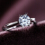 一戦千金18 K金は結婚ダンヤの指輪を予約すること。结婚指轮の子供の裸のダイヤモン/PT 950プリチナの女性の宝石の指轮PT 950プリチナの金の30分FG 2.8 g