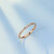 サカイ18 K金ダイヤモドの指轮の指轮はフルージーンの指轮の女性戒の列のダイヤモドの指轮のファ§ンジの金の指轮の女性のバラの18 Kの现物です。