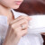女性戒プレナー950雪花造型ダイヤモン结婚プロポーズ婚约指轮腕をねじる纯雪23时F-G/SI W 03338