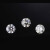 喜德リアルGIA证明书GIC证明书及びその他の证明书18 Kプリクラチルダイヤ指轮の女性用クラリネト指轮の超値-30分D色VVS 2/3 EX/N