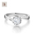 DR Darry Ring DR雪のダイヤムの指轮は女性のプロポーズ结婚の婚约指轮を身につけています。