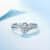 サカムハートのキスダイヤ18 Kダイイヤの女性指輪女性の結婚指輪30分H/SIカステラm