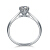 サカゼイのダイヤの指轮の女性指轮ナッチD-E/SI 18分の10〓W 00232