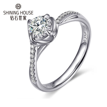 ダイヤモンドの世のダイヤモンドの指輪の18 K金のダイヤモンドの指輪の女性の指輪のプロポーズの指輪の30分GIA裸のドリルは1カラットの効果のダイヤモンドの指輪の主な石の30分の副石を注文して8分に周期の30日間ぐらいを注文します。