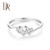 DR Darry Ring DRホワイト18 K/プラチナガのプロポーズ/結婚ダンヤドの指輪の指輪の公式コメント4分