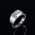 詩華ジュンエリーPT 950プロプラチナ20分ダイヤヤの指輪結婚指輪男性戒大気厚いプラチナの指輪男性18 Kカマム白18 K金40分FG色SI