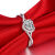 ダイヤドの国际ダイヤヤの指轮の女性の18 K金ダイヤヤの指轮の结婚のプロポーズの女性の指轮は恋人のダイヤモンを注釈してください。