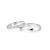 DR Darry Ring结婚指轮を指轮にしたカプリのペアリング白18 K金TOGETHERシリーズのロマチの誓いの男女対ペ18 K金