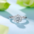 サカブイケシリズ白18 Kダイヤモンド結婚とは、車輪の指の輪の指轮は全部で35点（25+10）F-G/エスプレットです。