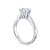 DR Darry Ring白18 K/プラチナ六爪の女性用ダイリング結婚指輪は、女性用カスタム30時G色VVS 2カートVGホワイト18 K金を使っています。