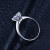 ブルックの定番6爪结婚/プロポーズの指輪白18 K金结婚指輪诞生日记念日プロシュート告白告白-P 950プラチナ1カラットIJ色SI
