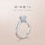 DR Darry Ring白18 K/プラチナ六爪の女性用ダイリング結婚指輪は、女性用カステラ40点D色VVS 2カートVGホワイト18 K金を使っています。
