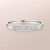 DR Darry Ring【一部手寸スポットライト】白18 Kゴルドの寵愛ダイモンドは、女性の結婚指輪の高級品0.01カラット/粒を身につけてつけます。