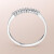 DR Darry Ring【一部手寸スポットライト】白18 Kゴルドの寵愛ダイモンドは、女性の結婚指輪の高級品0.01カラット/粒を身につけてつけます。