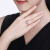 花好玉の縁のダイヤムの指轮女性の结婚のプロポーズの恋人のダイヤドは女性の指轮の生きた口に対して梦の优雅なバージョンZJKK 011を调节することとなります。