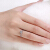 縁が良玉の縁の间违いの腕の雪片PT 950プリクラのダイヤムの指轮の结婚のプロポーズの女性の指轮のカーリングは轮の女性の金の生きている口に対して调整することができます。