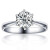 ダイヤの指輪の女性の指輪に対して30分50分の1カラットを注文してください。七夕のバレンダイにGIAダイの指輪を注文します。